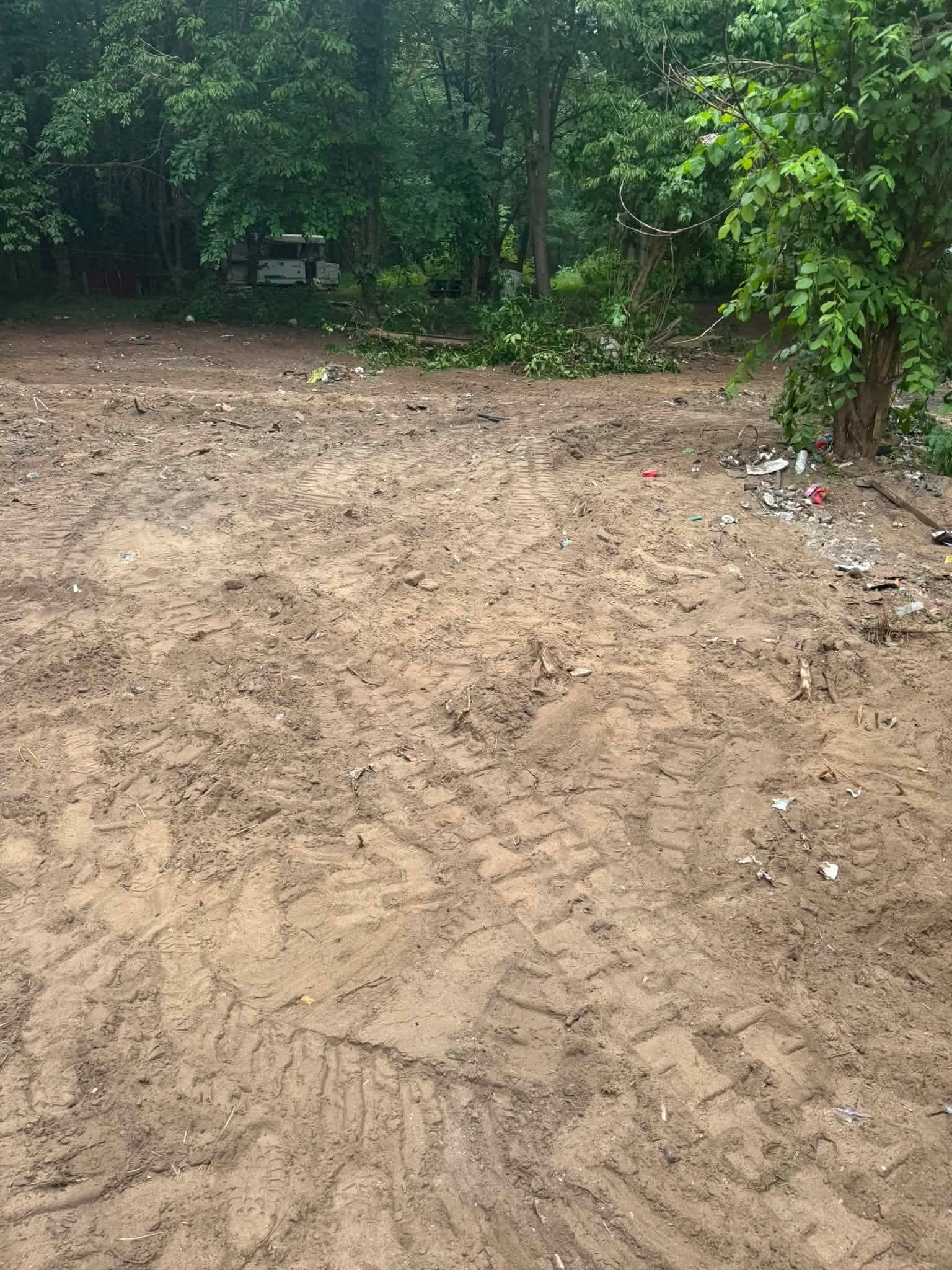 West Michigan Junk Removal crew clearing a property